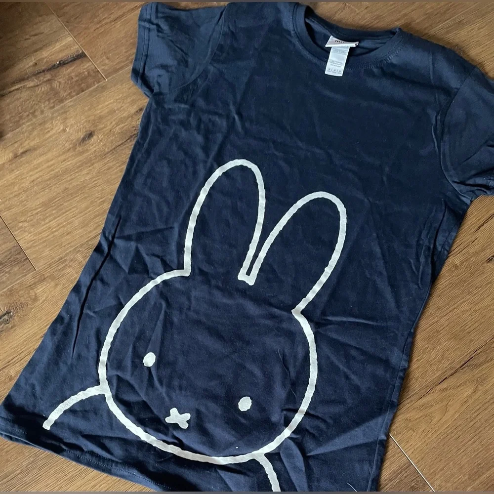 MIFFY-Imported (NWT) Women's Style Short Sleeve Blue Character Tee - Picture 5 of 12